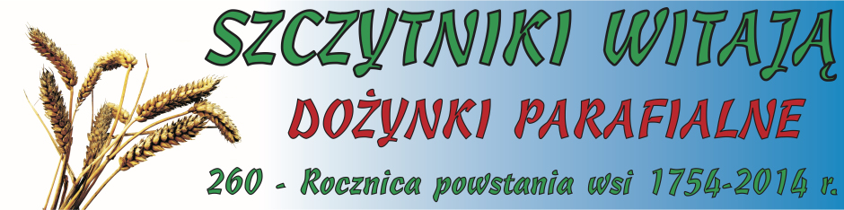 baner dożynki szczytniki 12